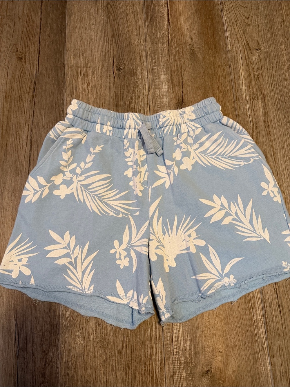Tribal Jeans Blue Floral Lounge Shorts